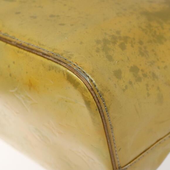 LOUIS VUITTON Monogram Vernis Houston Hand Bag Gris M91053 - Picture 15 of 16